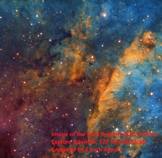 Explore Scientific ED127 FCD100 Series Air Spaced Triplet APO Refractor Telescope
