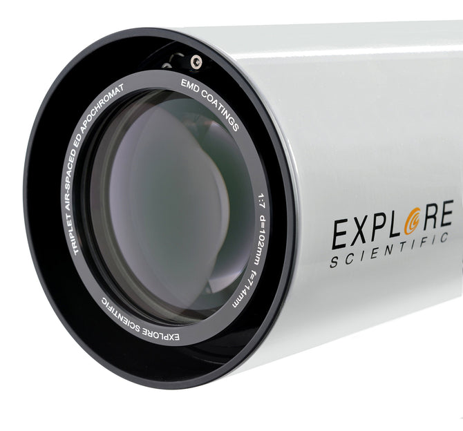 Explore Scientific ED102 FCD100 Series Air Spaced Triplet APO Refractor Telescope