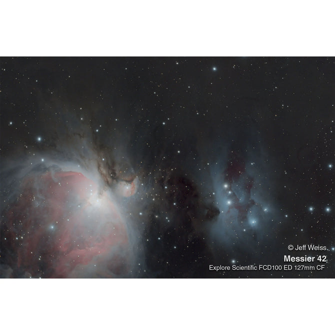 Explore Scientific Carbon Fibre ED127 FCD100 Series Air Spaced Triplet APO Refractor Telescope