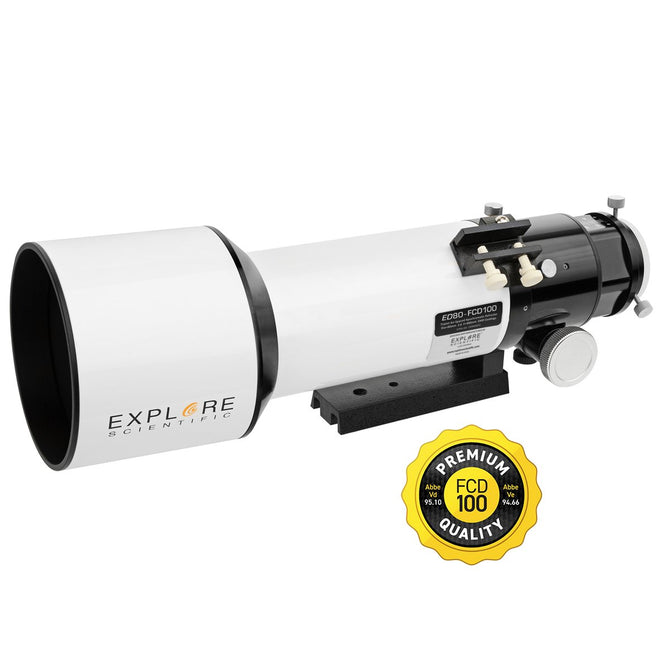 Explore Scientific ED80 FCD100 Series Air Spaced Triplet APO Refractor Telescope
