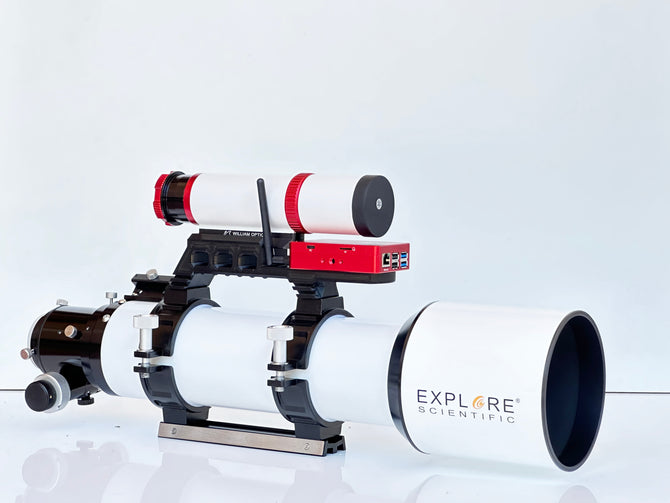 ZWO ASIAIR & Guide Scope Mount for Explore Scientific Refractor Telescopes