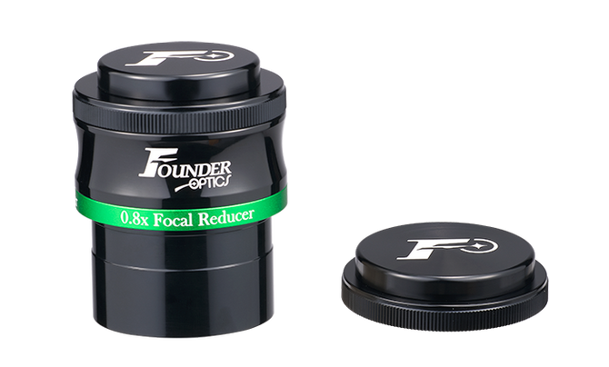 Founder Optics 0.8x Flattener/Reducer for Refractors