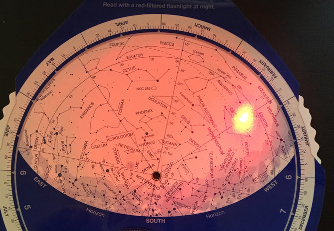 The Night Sky Planisphere for the Southern Hemisphere by David Chandler - ProAstroz