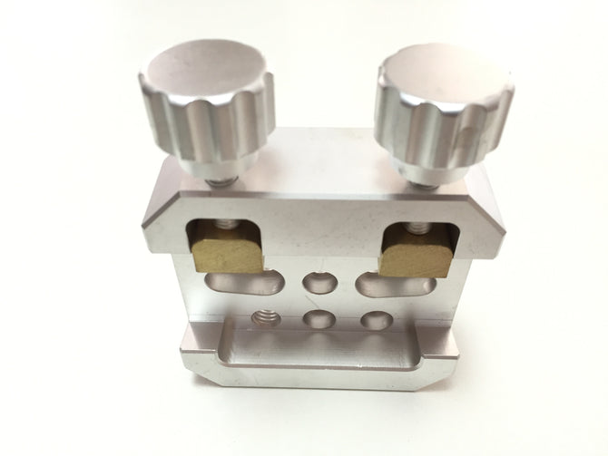 Large Universal Vixen Mounting Block Dovetail dual Clamp aluminium with brass clamps - ProAstroz