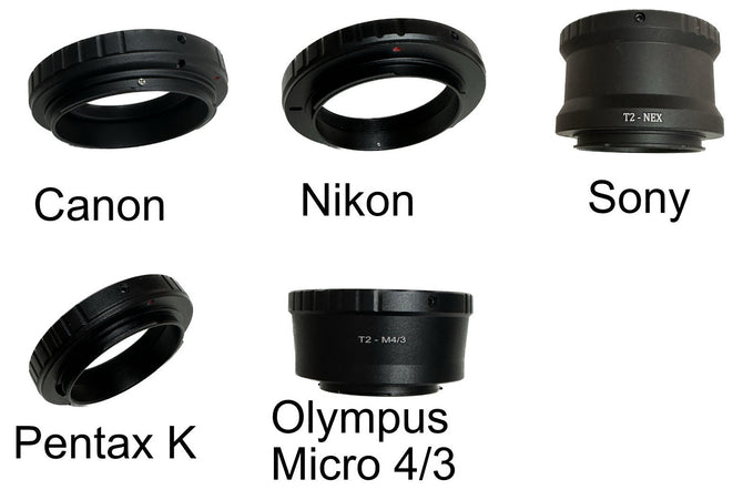 DSLR T-Rings & Adapter - Camera adapter
