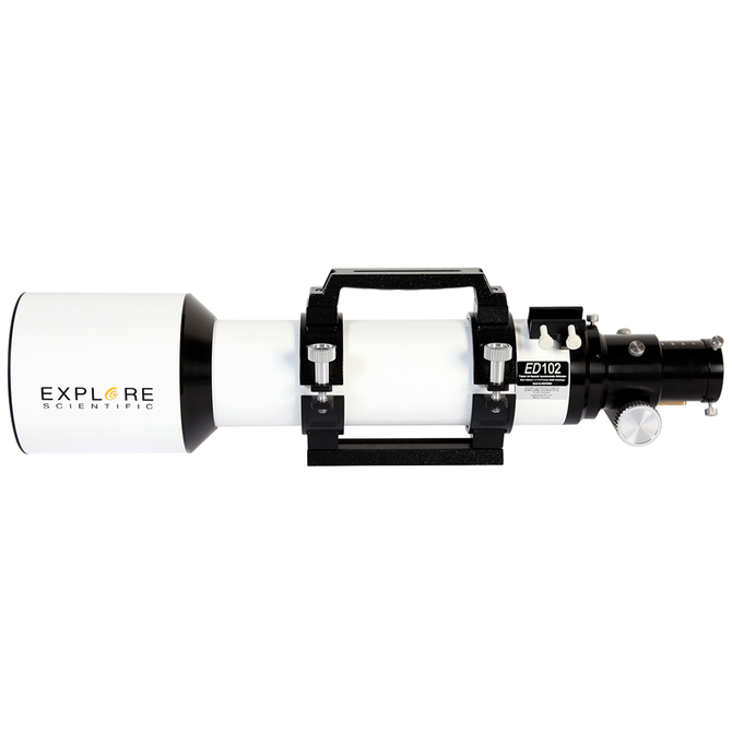 EXPLORE SCIENTIFIC ED102 ESSENTIAL SERIES AIR-SPACED TRIPLET REFRACTOR TELESCOPE - ProAstroz