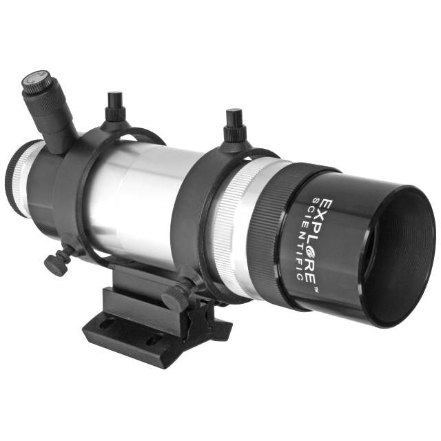 Explore Scientific 8x50 Straight Through Illuminated Viewfinder with Bracket and illuminator - ProAstroz