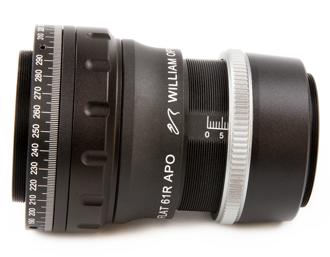William Optics ZenithStar 61mm MARK II f/5.9 Imaging APO Refractor FPL-53 ED APO Doublet Astrophotograph - ProAstroz