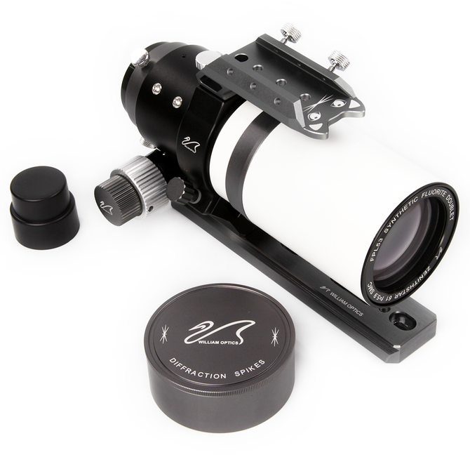 William Optics ZenithStar 61mm MARK II f/5.9 Imaging APO Refractor FPL-53 ED APO Doublet Astrophotograph - ProAstroz
