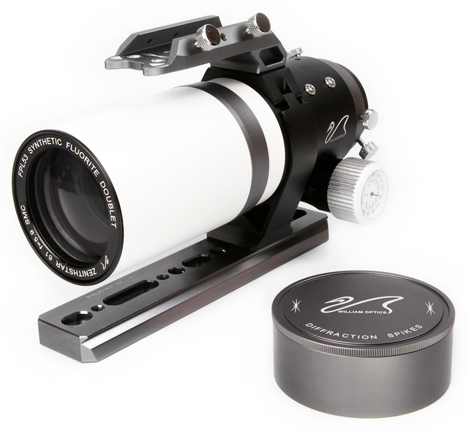William Optics ZenithStar 61mm MARK II f/5.9 Imaging APO Refractor FPL-53 ED APO Doublet Astrophotograph - ProAstroz