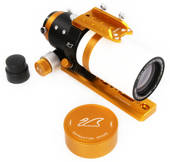William Optics ZenithStar 61mm MARK II f/5.9 Imaging APO Refractor FPL-53 ED APO Doublet Astrophotograph - ProAstroz