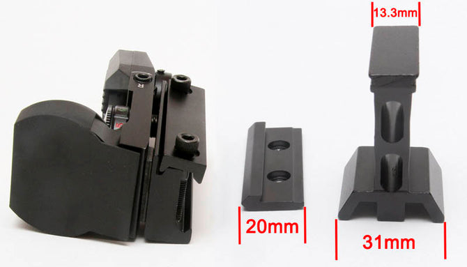 Red dot finder – High quality, all metal construction - ProAstroz