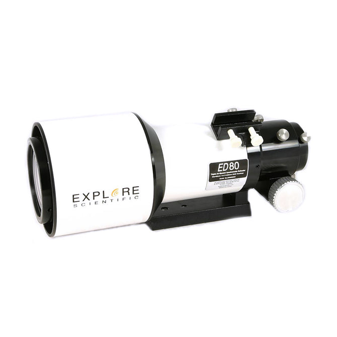 EXPLORE SCIENTIFIC ED80 ESSENTIAL SERIES AIR-SPACED TRIPLET REFRACTOR TELESCOPE - ProAstroz