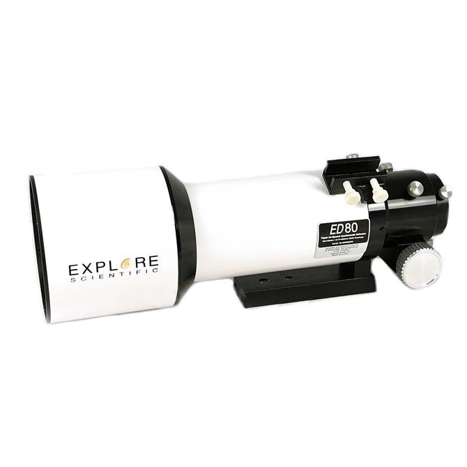 EXPLORE SCIENTIFIC ED80 ESSENTIAL SERIES AIR-SPACED TRIPLET REFRACTOR TELESCOPE - ProAstroz