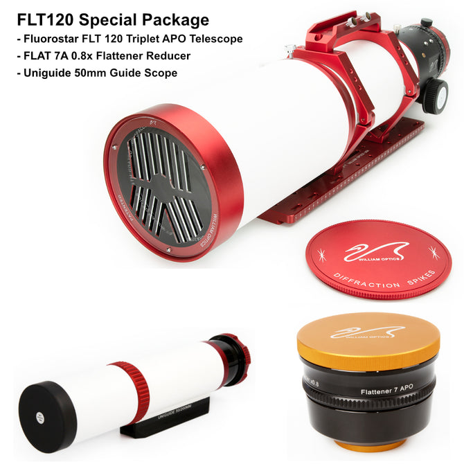 William Optics Fluorostar 120 FLT120 Special Package