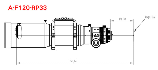 William Optics Fluorostar 120 FLT120 f/6.5 Imaging APO Triplet Refractor FPL-53 - ProAstroz