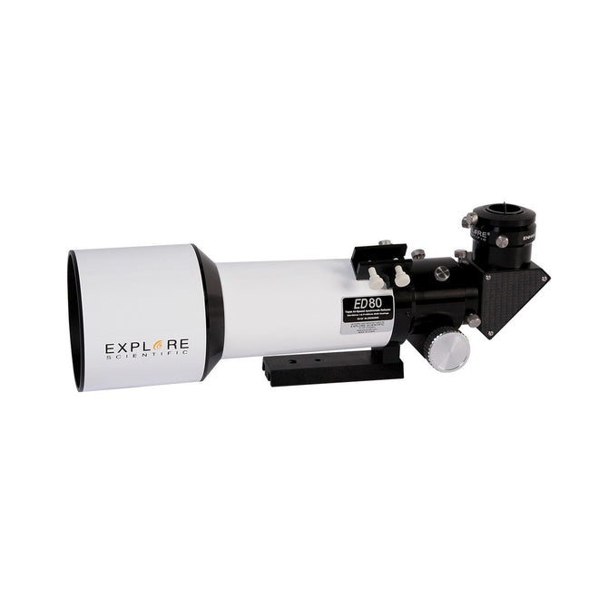 EXPLORE SCIENTIFIC ED80 ESSENTIAL SERIES AIR-SPACED TRIPLET REFRACTOR TELESCOPE - ProAstroz