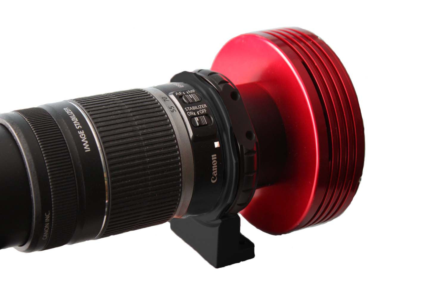 Adapter for Canon EOS lenses to T2 Thread for Astronomy CCD Camera ...
