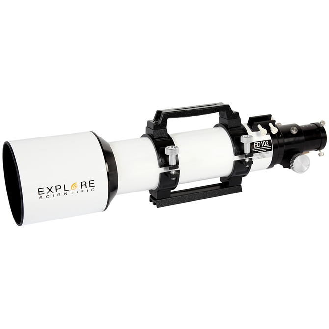 EXPLORE SCIENTIFIC ED102 ESSENTIAL SERIES AIR-SPACED TRIPLET REFRACTOR TELESCOPE - ProAstroz